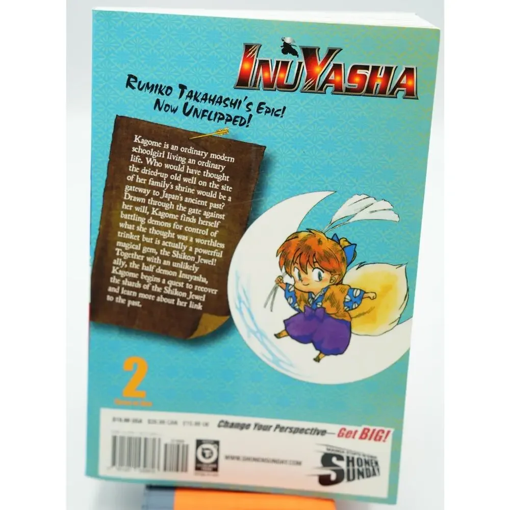 InuYasha VizBig Manga Vol‎ 1–2 Set English Omnibus Rumiko Takahashi VIZ Media